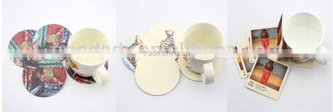 Promotional advertising gifts Wholesale Custom Printed Beer Coasters