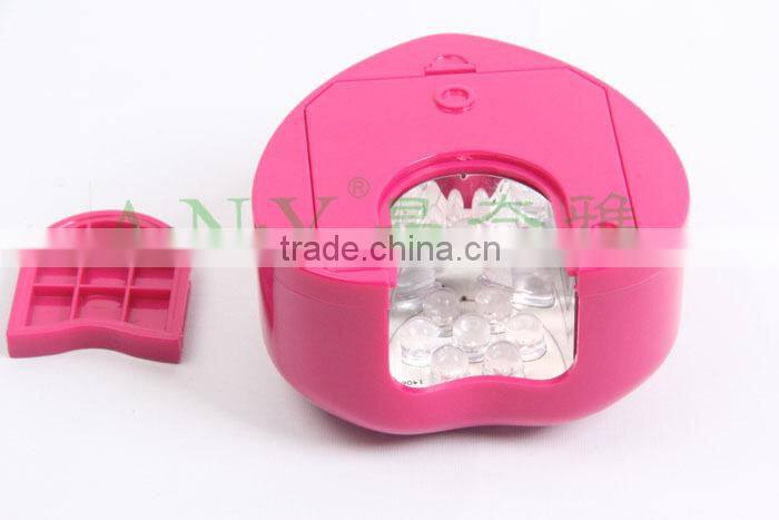 Cheap Portable Battery USB Mini Heart One Fingernail Electrical Nail Polish Dryer