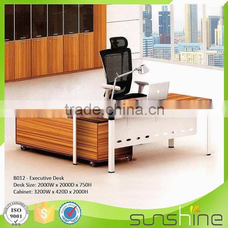 2016 BA-MED05 Best Selling Top Quality Office Furniture/Division Head Office-Middle Executive Desk
