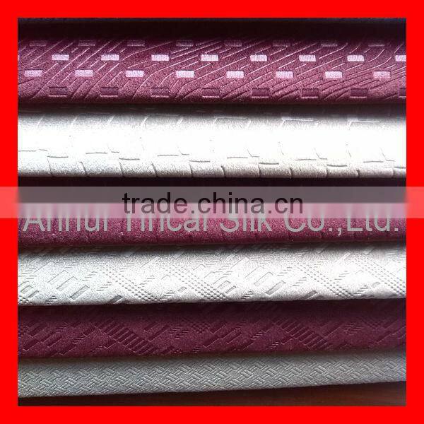 Polyester Embossed Car Seat Velour Fabric