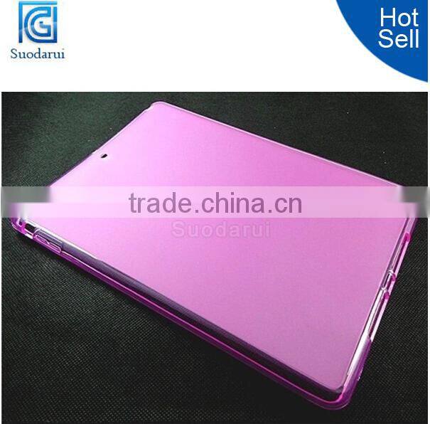 TPU Cover for iPad Air 2 Matte soft gel case