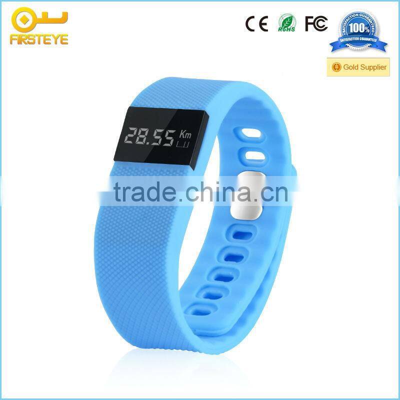 2015 Korean Fashion Electronic smart bracelet with Vibration , Caller ID ,OLED display