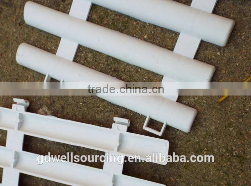 White Fence Plastic Fence Garden Fencing wholesale Foldable green garden fence good quality plastic garden gate