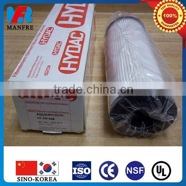 Hydac oil filter element offered by China professional manufacturer
