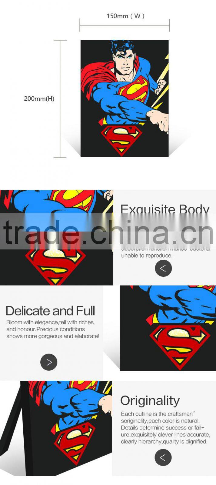 new hot sale Marvel's The movies superman action figure, resin material action figure