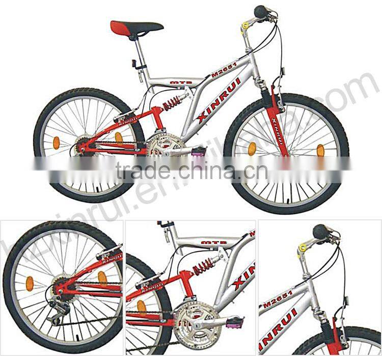 2015 Steel Frame 18 Speed 26" mtb bikes mountain bicycle