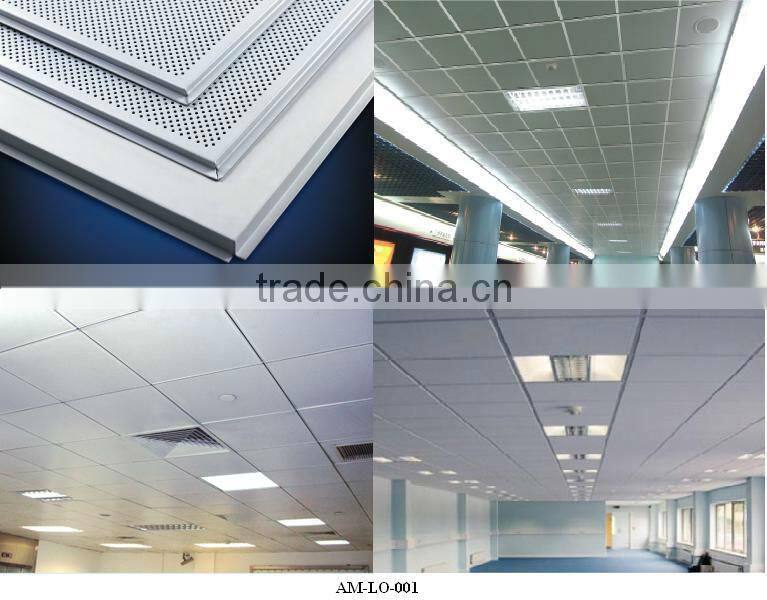 Aluminum insulated ceiling tiles