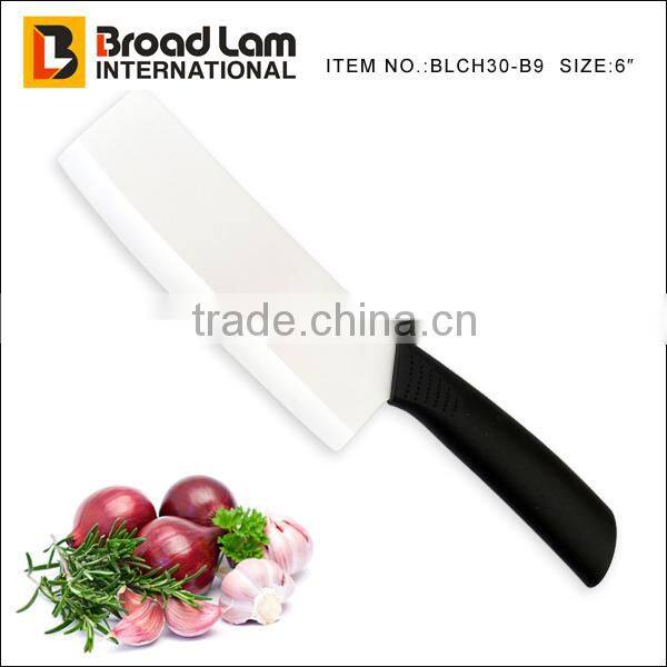 6"Chinese Ceramic Cleaver, Chef knife with ABS handle, Vegetable kitchen knife
