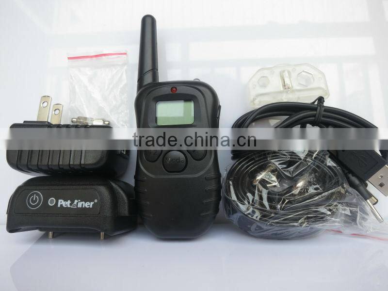 300 Meter Remote Pet Shock Dog Training Collar Rechargeable Waterproof 998DB