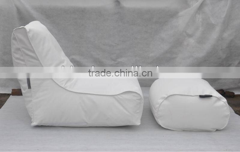 PU bean bag with ottoman (NW1066)