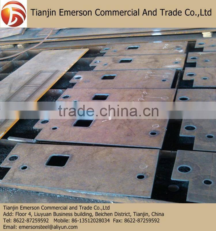 Q345B High Strength Alloy Steel Plate Cutting Cut To Size