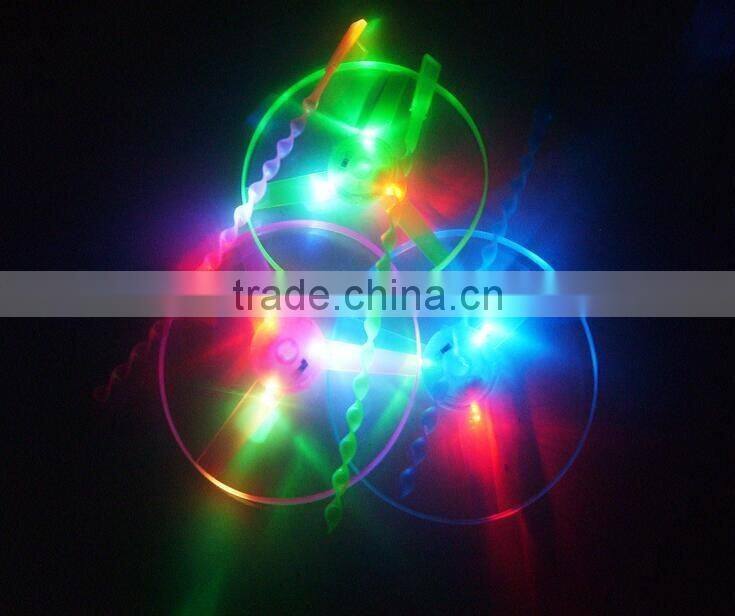 New design flashing UFO toy / LED Light Up Frisbee / flying ufo toy
