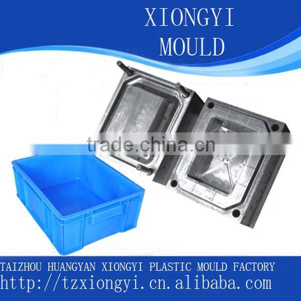 custom EU standard injection logistic folding crate mould manufacturer