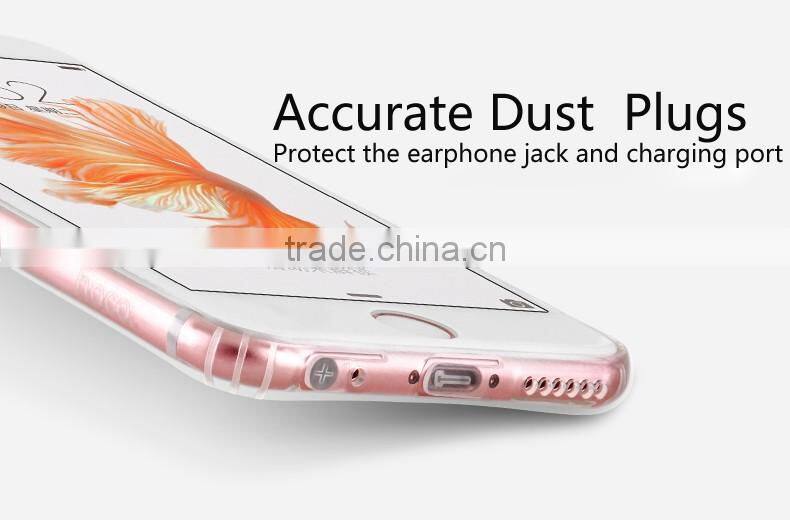 soft and super thin airbag phone case for iphone 6 ,TPU skidproof/shockproof phone case with hidden holder/AIRBAG PROTECTION