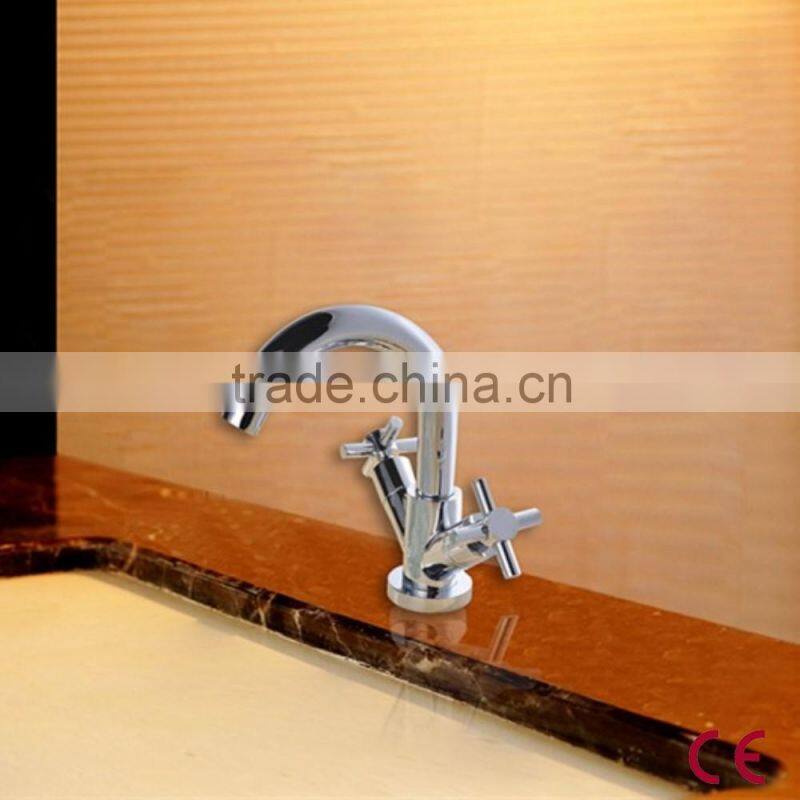 Dual Handles Solid Brass Modern CE Taps