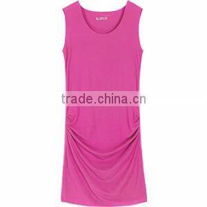 Pure color vest outside the female summer wear sleeveless blouse