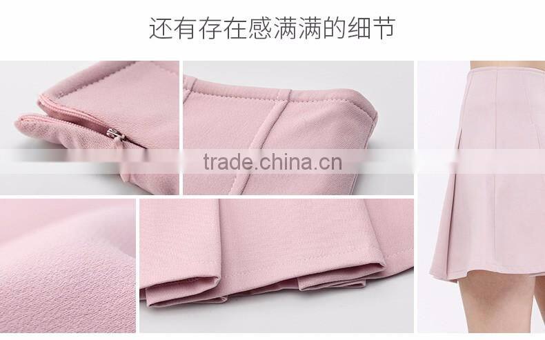 WHOLE WOMEN'S PINK SHORT SKIRTS,JOKER TIGHTS SKIRTS