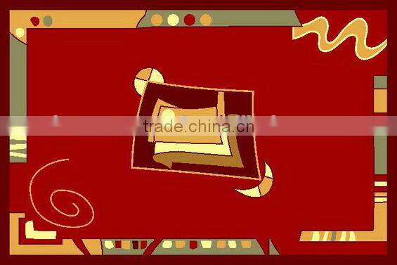 non slip 40x60cm Tiger priting Nylon bath mat.