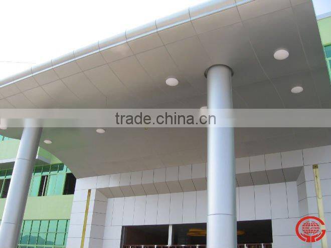 aluminum exterior wall coving panel/wall decoration design