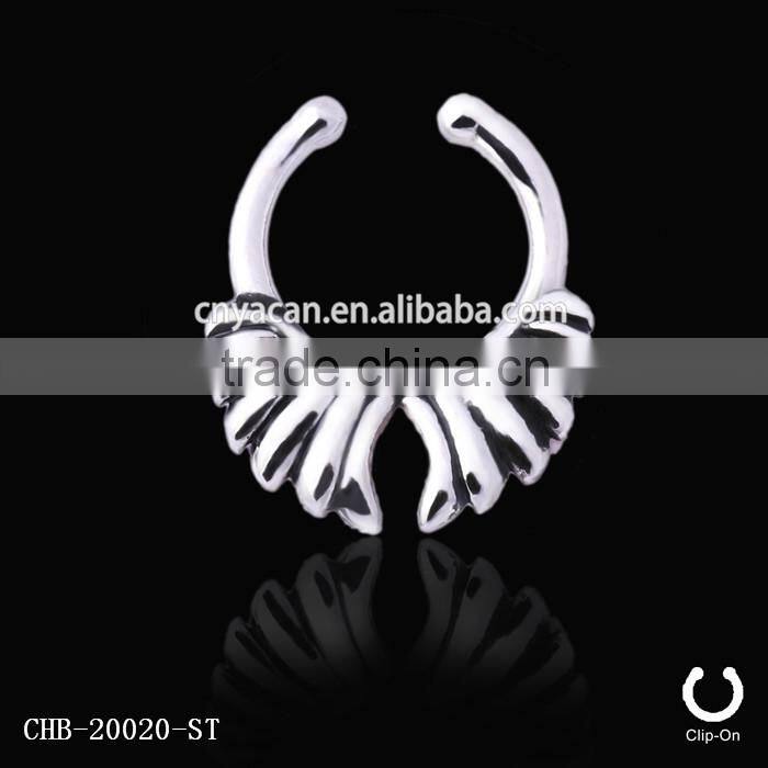 Indian necklace bone design slave nose rings