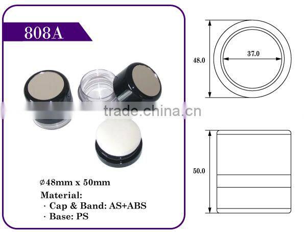 Kiss Beauty Rouge Blusher Powder Puff Sugar Box Face Makeup Powder Blusher