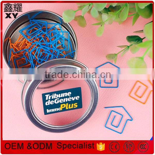 Colorful number shapes clip cheap stationery yes shape paper clips