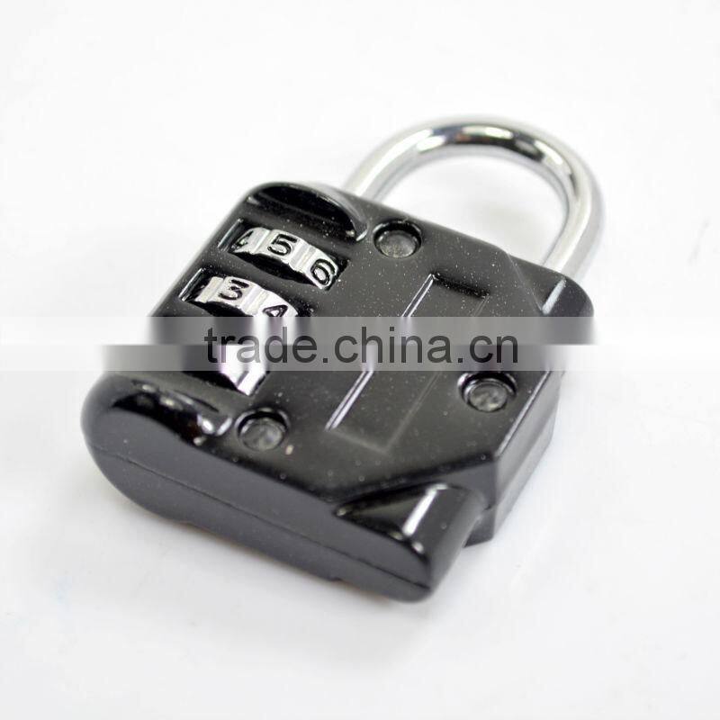 Trendy 3 Digital Combination Padlock/Lock Colorful Keyless Door Padlock Safe Lock