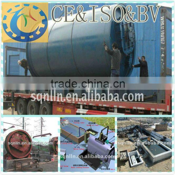 High Profits,0 pollution waste tyre to oil equipment