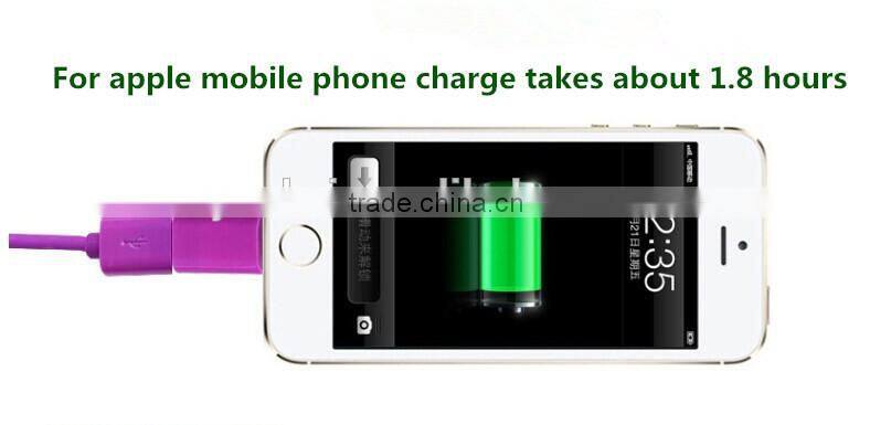 Hight quality products mi power bank 6000mah with led torch light portable power bank