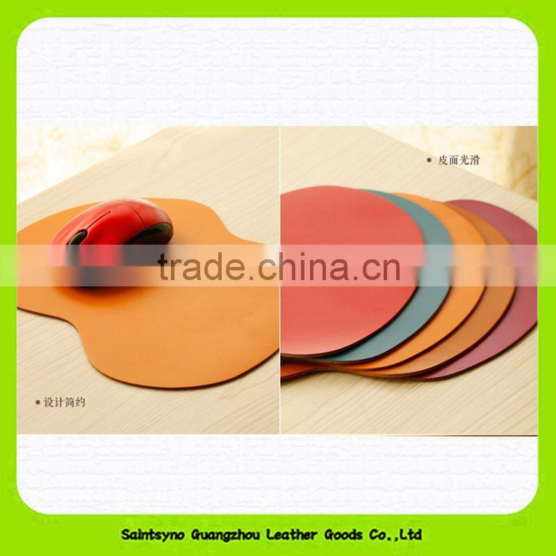 15013 Custom beautiful leather gaming mouse pad