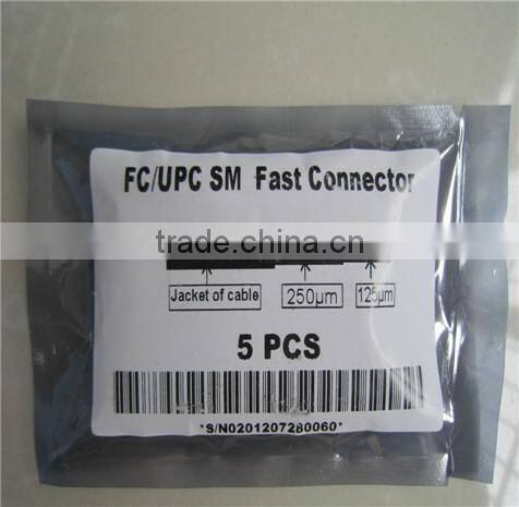Shenzhen Factory Supply fiber optical connector, FTTH Splice Assembled Fast Connector with cheap price for FTTH Network