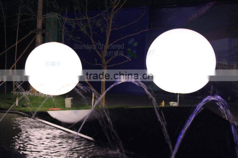 2015 hot sell ! elegant inflatable light balloon with stand from china wholesale