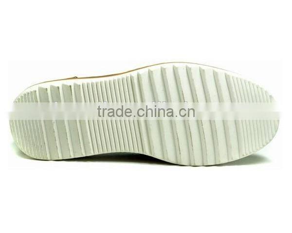 2016 Wholesale No Lace Authentic Leather Italian Moccasin for Children