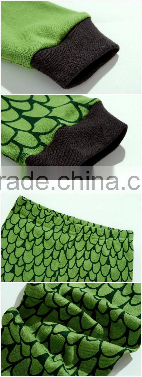 kids clothing wholesale animal cartoon print homewear pyjamas winter kids