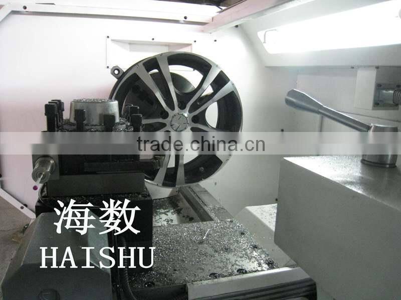 Car wheel repair lathe CK6166A Aluminum alloy wheel repair lathe, wheel expert