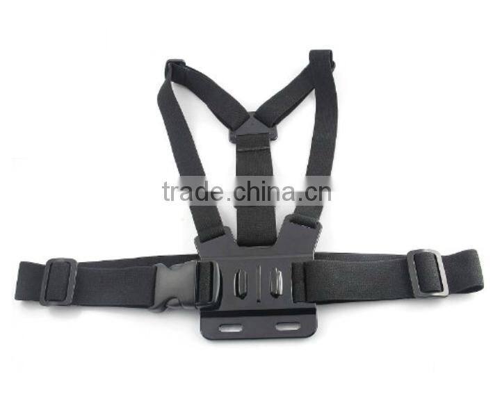 Elastic Chest Body Strap Mount Belt Band Harness with Camera Tripod Mount Adapter for GoPro HD Hero 1 2 3