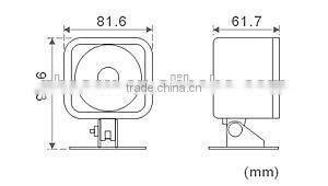 hot sale 12VDC 20w car alarm siren