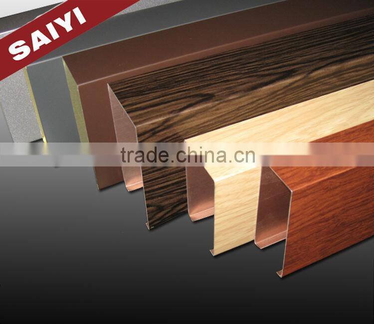 Exhibition Center Ceiling Design of Aluminum U Tube Composite Material