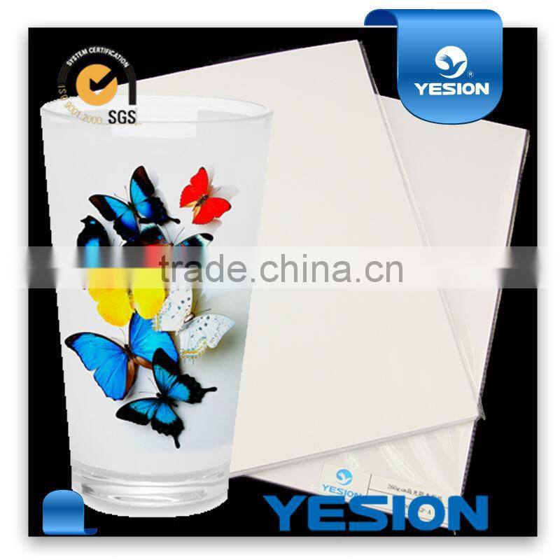 Chinese supplier OEM back printing Inkjet Clear and White Water Transfer Paper/water Decal Transfer Paper