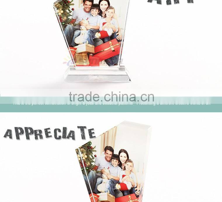 Wholesale Alibaba Sublimation Photo Frame Crystal Home Decorative Items