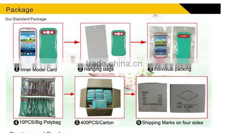 Fancy wholesale waterproof cell phone cover for HTC M7