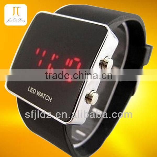New fashional led silicon cheap watch phone