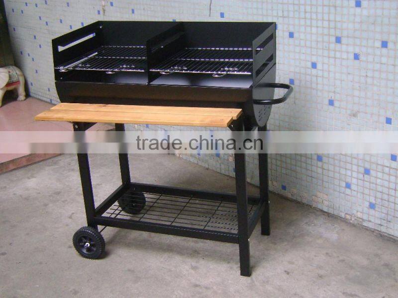 Easily Assembled Feature and Porcelain Enameled Finishing BBQ Grill