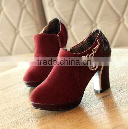 ladies high heel boots ankle boots alibaba china CP6429