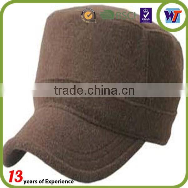 Wholesale army Custom Blank flat-top hat and Military Cap and Hat