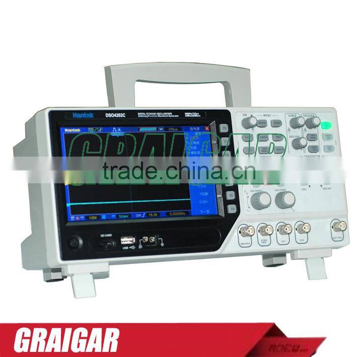 2 Channel Digital Oscilloscope DSO4102C,1 Channel Arbitrary/Function Waveform Generator