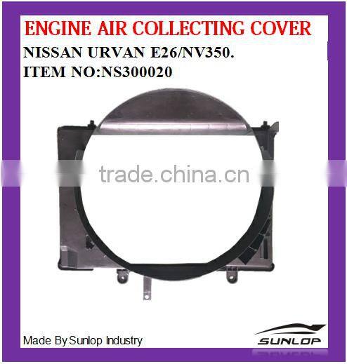 new products auto spare parts engine air collecting cover NS300020 for NS Urvan E25