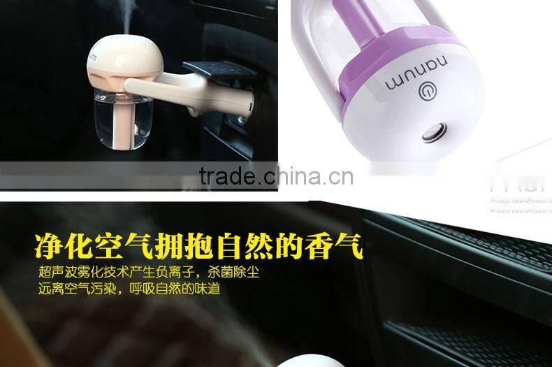 Nanum Car Mini Humidifier Aqueous Aroma Diffuser Air Freshener Atomizer Clearner