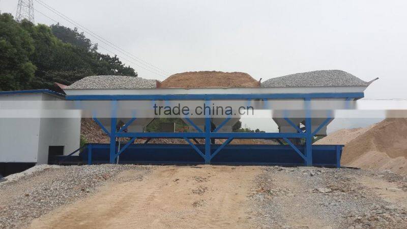 aggregate hopper PL4800 with weighting hopper capacity 4.8m3