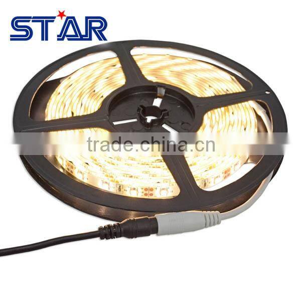 Flexible LED Strip Light 3528 Warm White 60led/m DC12V non waterproof LED Indoor Lighting Solution